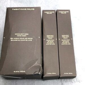Twenty Nine Palms Hand Wash and 2 Hand Creams All New